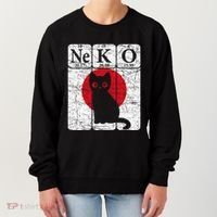 Japanese Cat Periodic Table Elements Kawaii Neko Japanese Women's Sweatshirt thumb 0