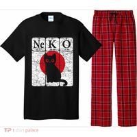 Japanese Cat Periodic Table Elements Kawaii Neko Japanese Pajama Set thumb 0