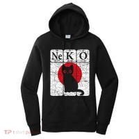 Japanese Cat Periodic Table Elements Kawaii Neko Japanese Women's Hoodie thumb 0