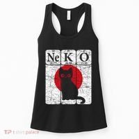 Japanese Cat Periodic Table Elements Kawaii Neko Japanese Women's Tank Top thumb 0