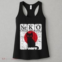 Japanese Cat Periodic Table Elements Kawaii Neko Japanese Women's Tank Top thumb 3