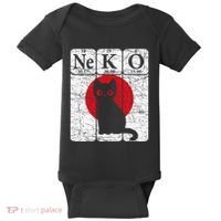 Japanese Cat Periodic Table Elements Kawaii Neko Japanese Baby Bodysuit thumb 0