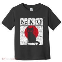 Japanese Cat Periodic Table Elements Kawaii Neko Japanese Toddler T-Shirt thumb 0