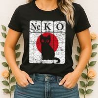 Japanese Cat Periodic Table Elements Kawaii Neko Japanese Women's T-Shirt thumb 2
