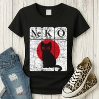 Japanese Cat Periodic Table Elements Kawaii Neko Japanese Women's T-Shirt thumb 3