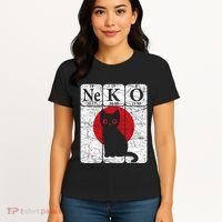 Japanese Cat Periodic Table Elements Kawaii Neko Japanese Women's T-Shirt thumb 4