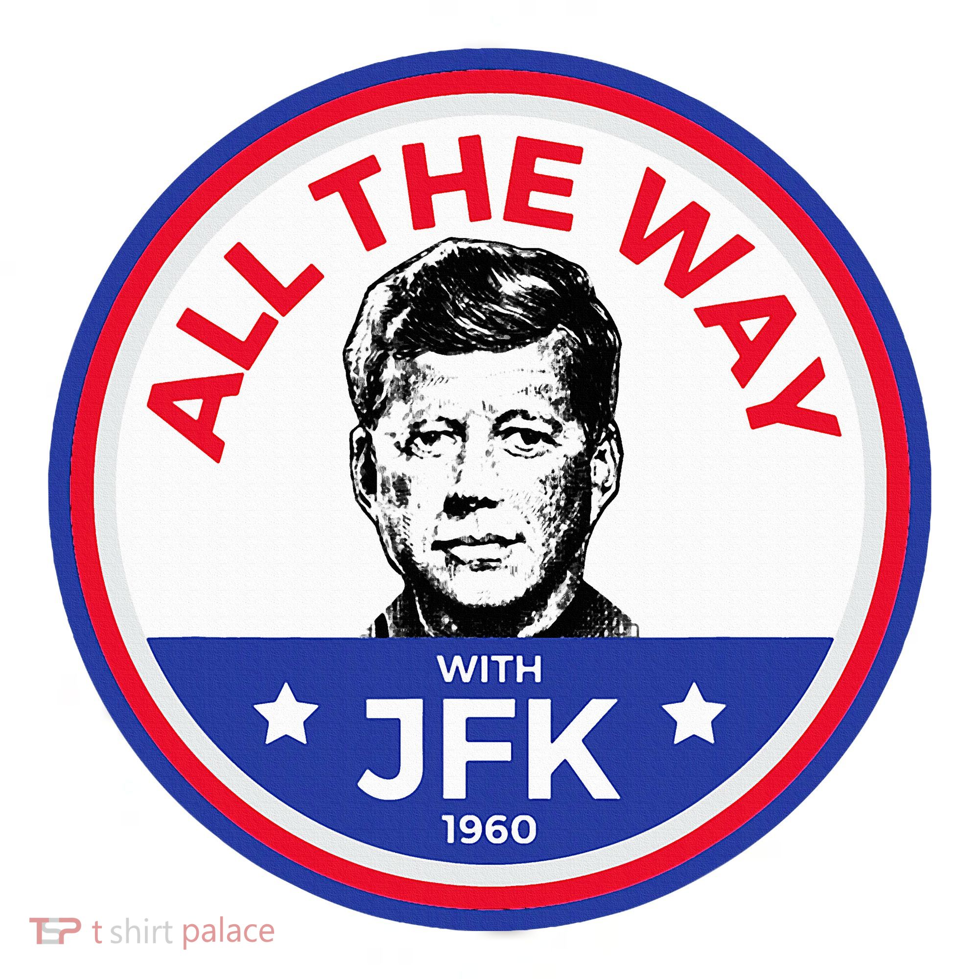 Jfk Campaign President John F Kennedy Ceramic Ornament
