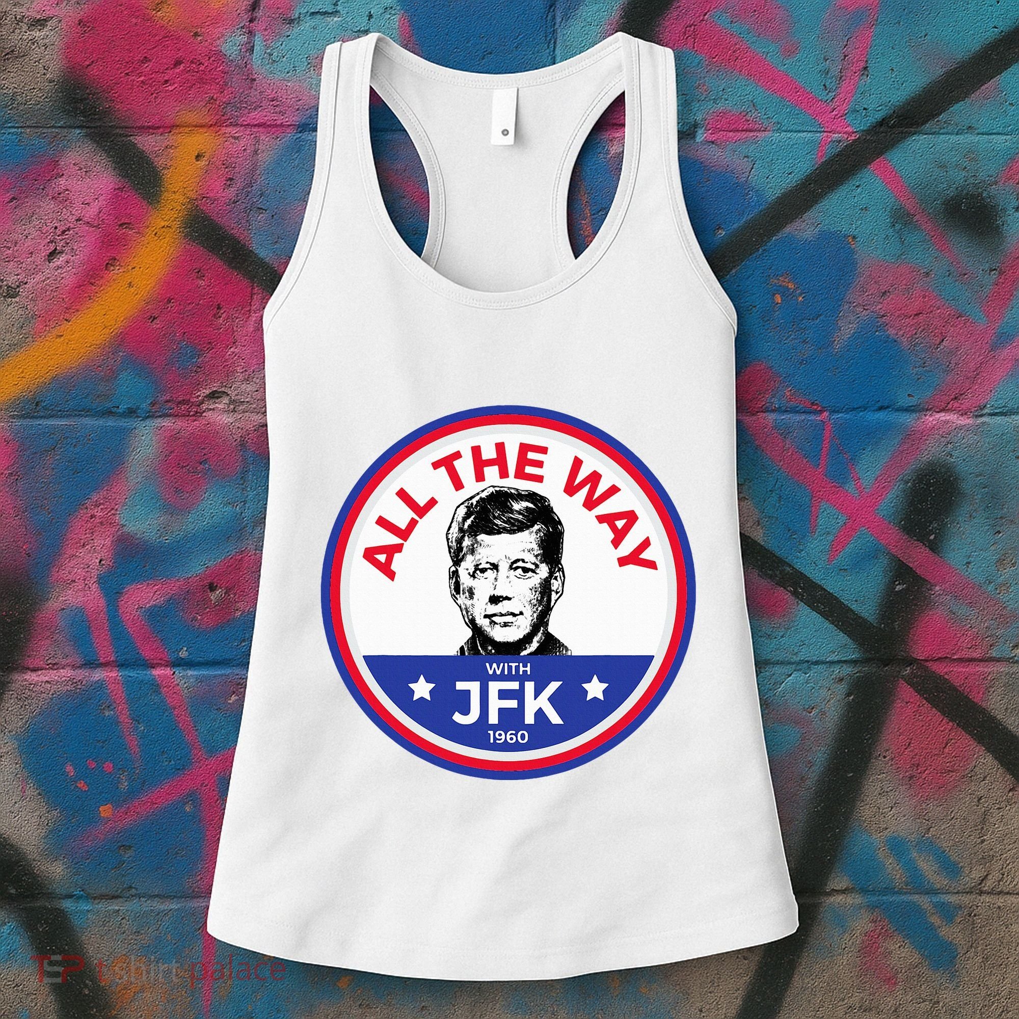 Jfk Campaign President John F Kennedy Women's Tank Top