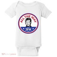 Jfk Campaign President John F Kennedy Baby Bodysuit thumb 0