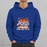 Jesus Christ Pumpkin Spice Thanksgiving Fall Christian Funny Gift Hoodie thumb 0