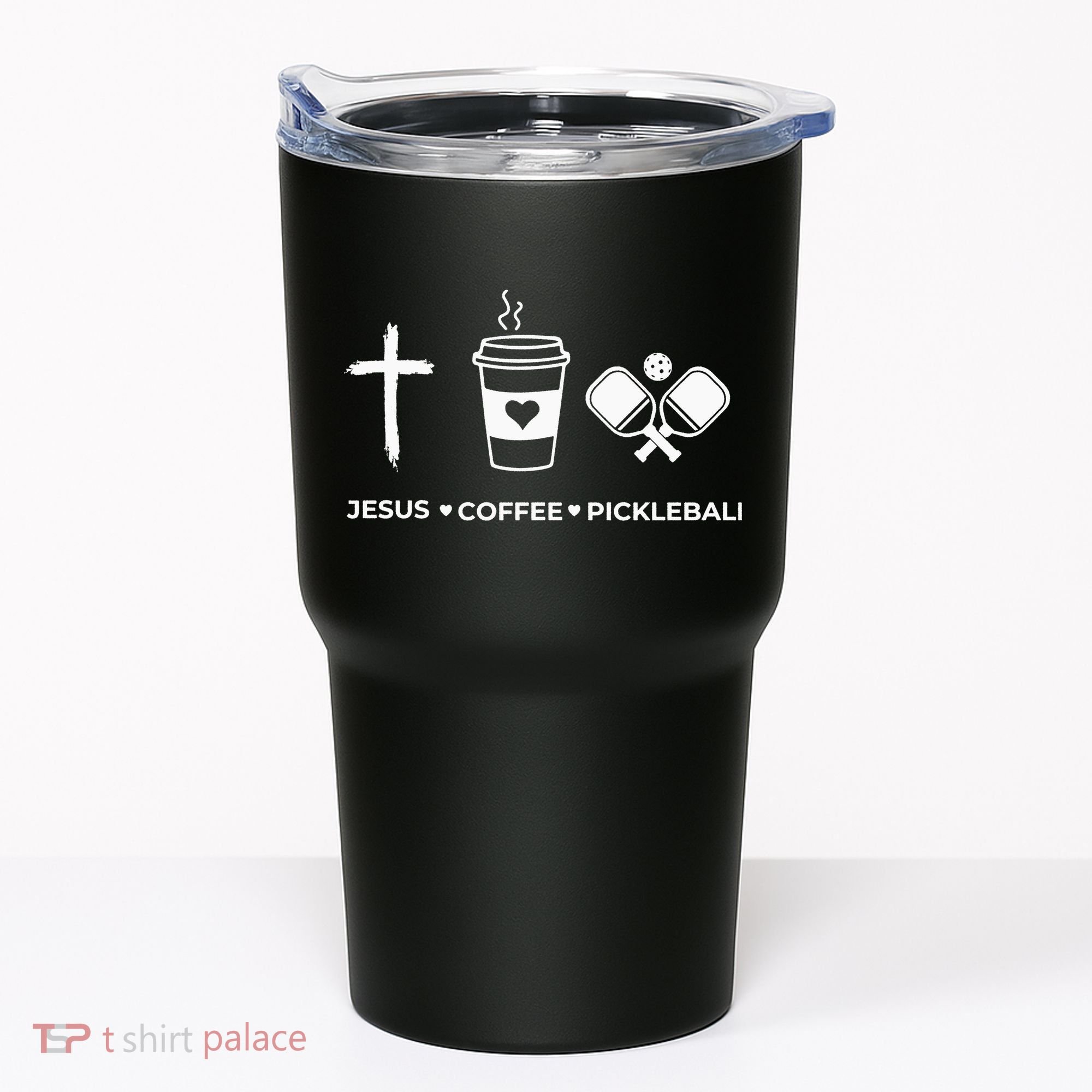 Jesus Coffee Pickleball Tumbler