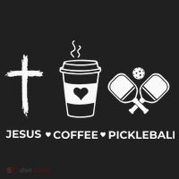 Jesus Coffee Pickleball Tumbler thumb 3
