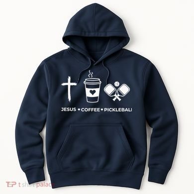 Jesus Coffee Pickleball Hoodie