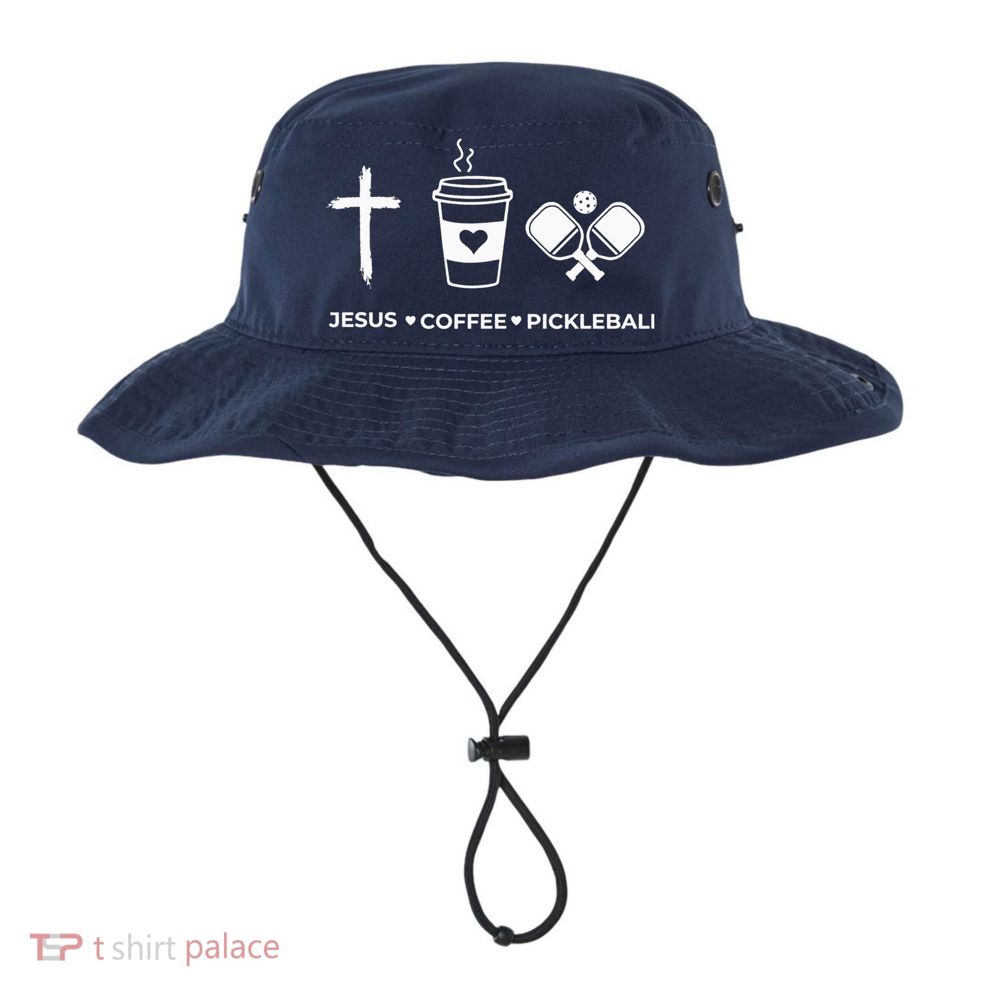 Jesus Coffee Pickleball Bucket Hat