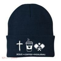Jesus Coffee Pickleball Beanie thumb 0