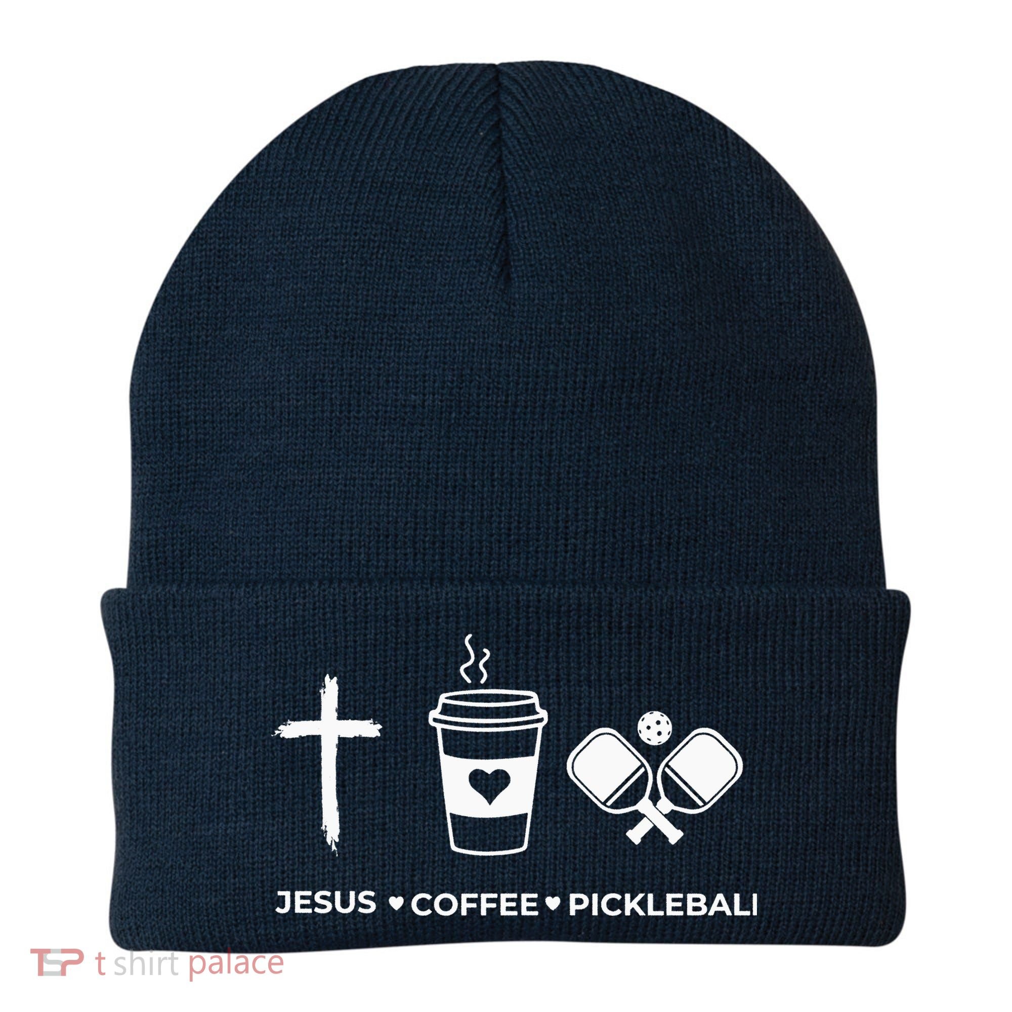 Jesus Coffee Pickleball Beanie