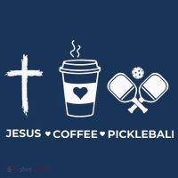 Jesus Coffee Pickleball Women's Tank Top thumb 5