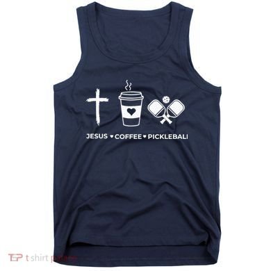 Jesus Coffee Pickleball Tank Top