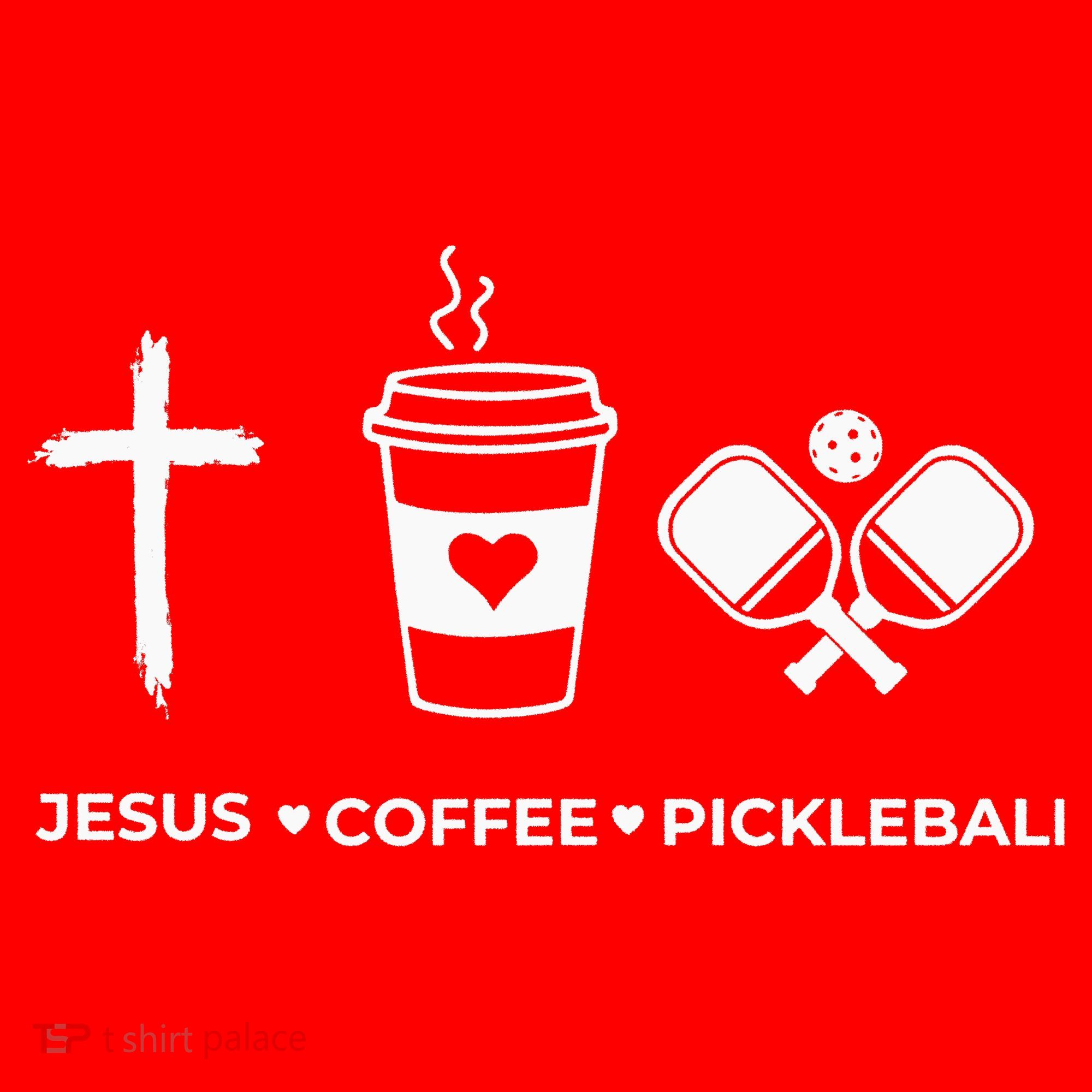Jesus Coffee Pickleball Santa Hat