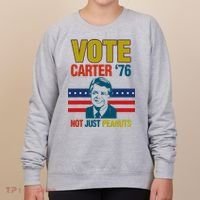 Jimmy Carter Quote Slogan Nuts 1976 President Women's Sweatshirt thumb 0