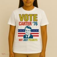 Jimmy Carter Quote Slogan Nuts 1976 President T-Shirt thumb 4
