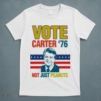 Jimmy Carter Quote Slogan Nuts 1976 President T-Shirt thumb 5