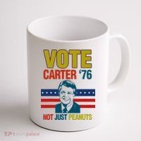 Jimmy Carter Quote Slogan Nuts 1976 President Coffee Mug thumb 1