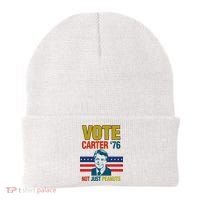 Jimmy Carter Quote Slogan Nuts 1976 President Beanie thumb 0
