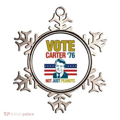 Jimmy Carter Quote Slogan Nuts 1976 President Ornament