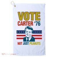 Jimmy Carter Quote Slogan Nuts 1976 President Golf Towel thumb 0