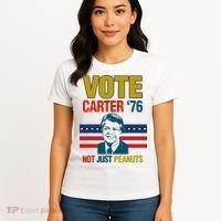 Jimmy Carter Quote Slogan Nuts 1976 President Women's T-Shirt thumb 4