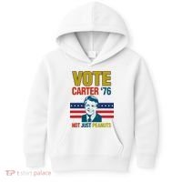 Jimmy Carter Quote Slogan Nuts 1976 President Kids Hoodie thumb 0