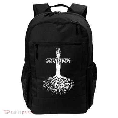 Jesus Cross Roots Backpack