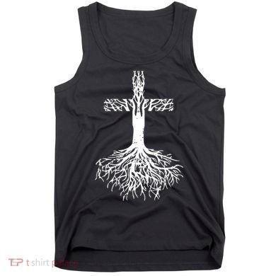 Jesus Cross Roots Tank Top