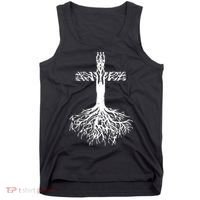 Jesus Cross Roots Tank Top thumb 0
