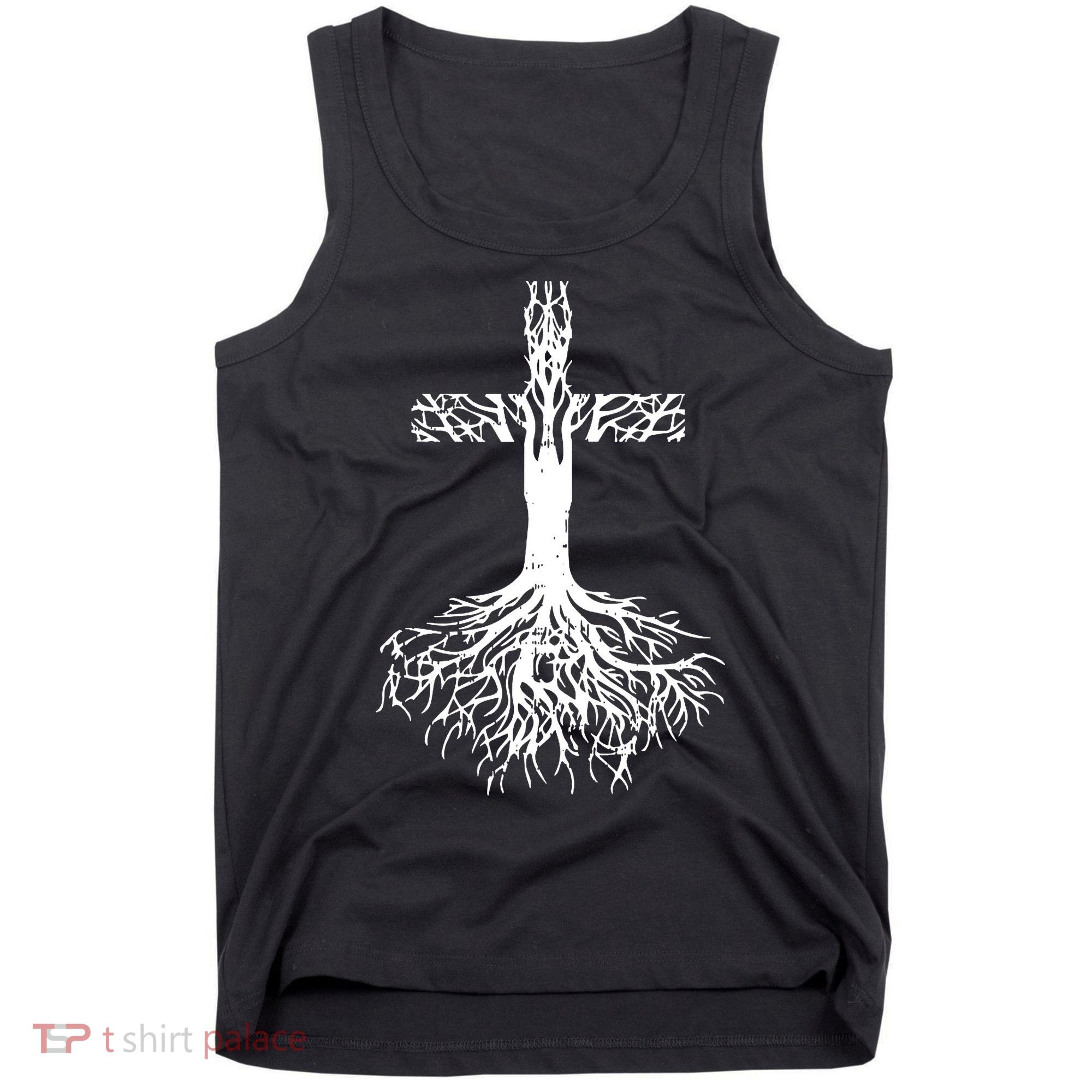 Jesus Cross Roots Tank Top