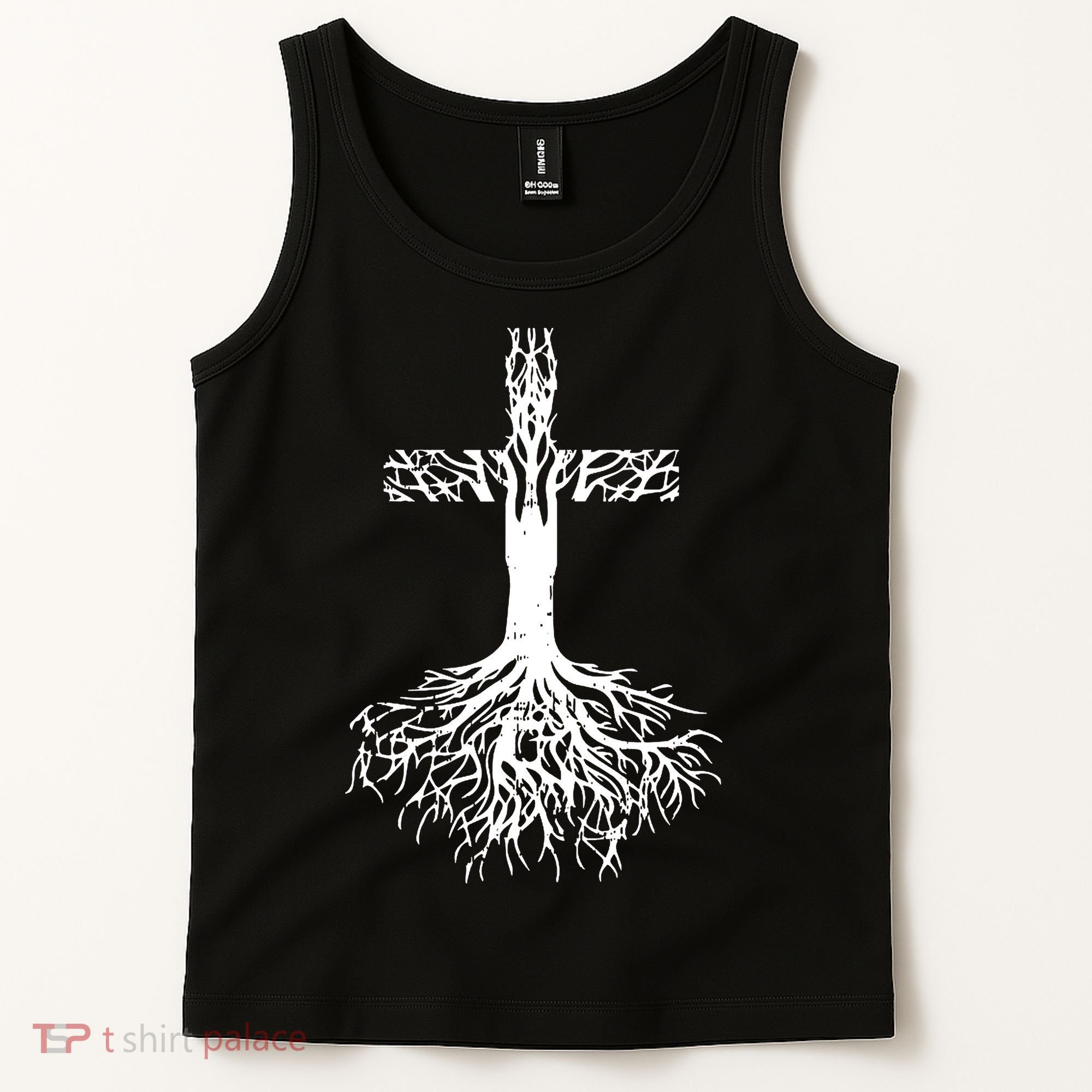 Jesus Cross Roots Tank Top