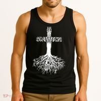Jesus Cross Roots Tank Top thumb 3