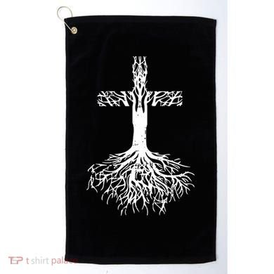 Jesus Cross Roots Golf Towel