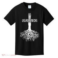 Jesus Cross Roots Kids T-Shirt thumb 0