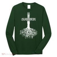 Jesus Cross Roots Long Sleeve Shirt thumb 0