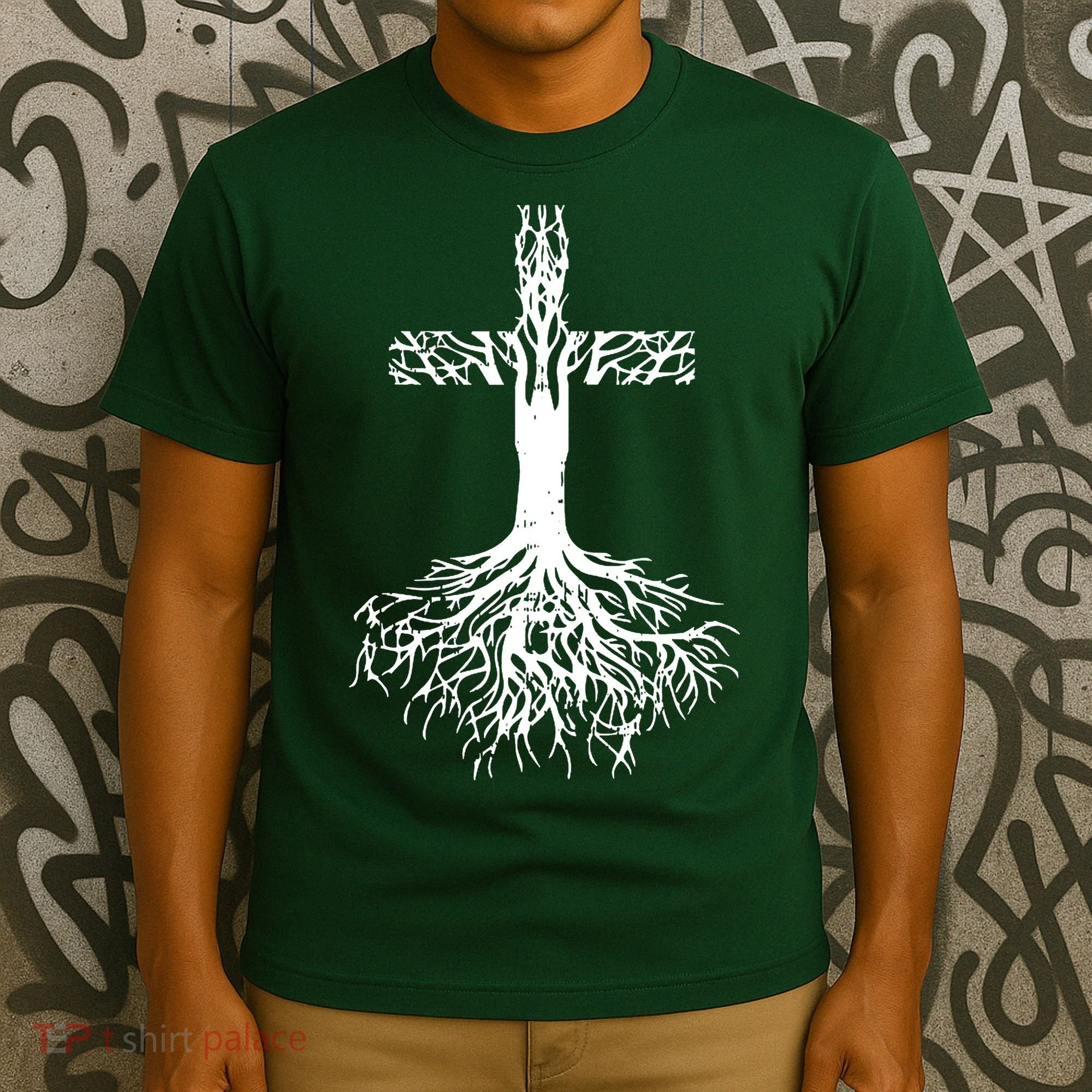 Jesus Cross Roots T-Shirt