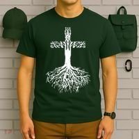 Jesus Cross Roots T-Shirt thumb 6