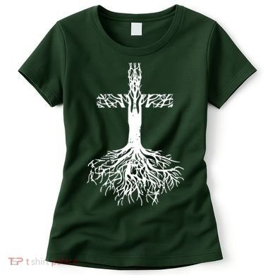 Jesus Cross Roots Women's T-Shirt