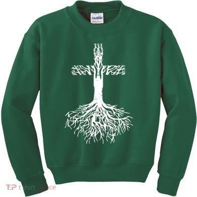 Jesus Cross Roots Kids Sweatshirt