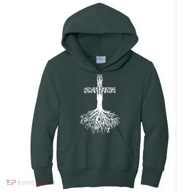 Jesus Cross Roots Kids Hoodie