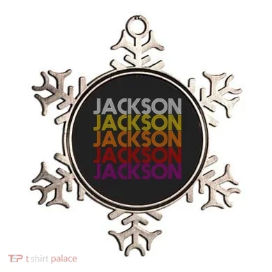 Jackson City Retro Ornament