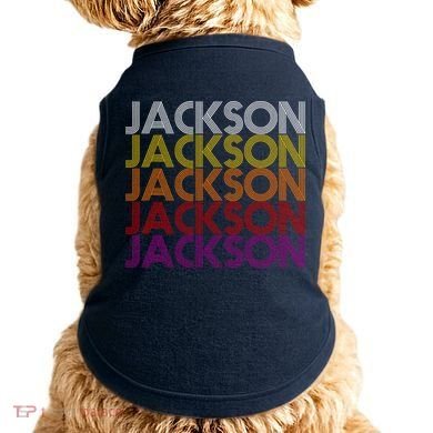 Jackson City Retro Doggie Tank