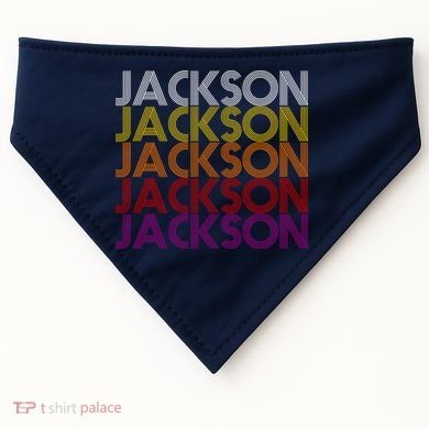 Jackson City Retro USA-Made Doggie Bandana