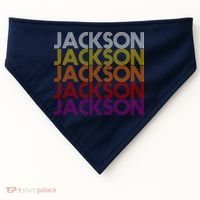 Jackson City Retro USA-Made Doggie Bandana thumb 0